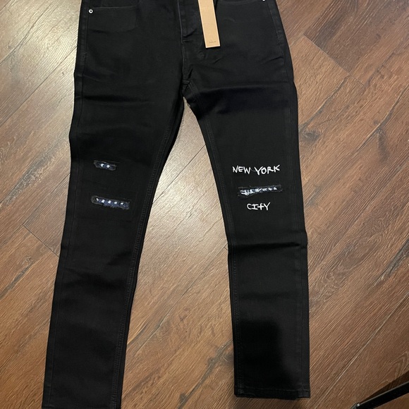 Ksubi Jeans with New York City Design - Picture 1 of 3